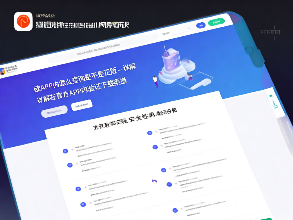 欧APP正版验证界面展示